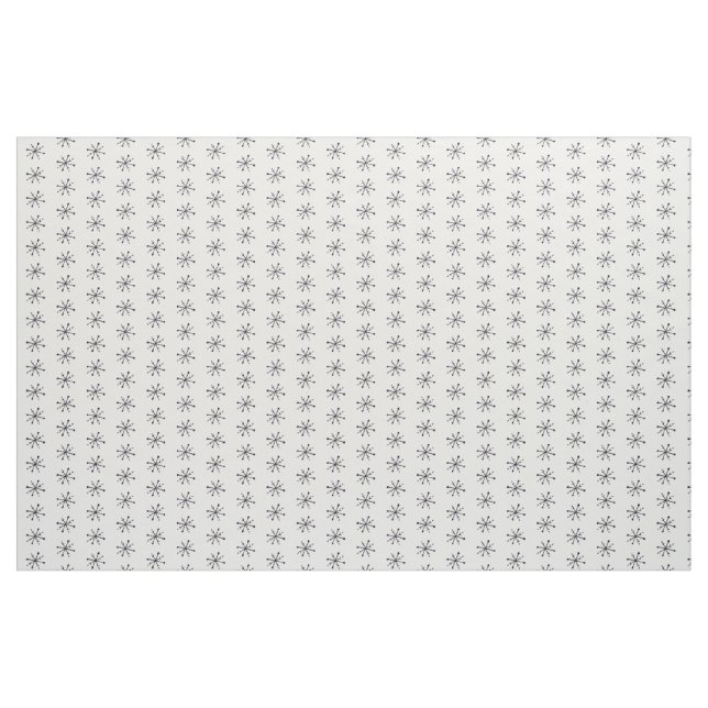 Tissu Style maison Snowflake (Fat Quarter)