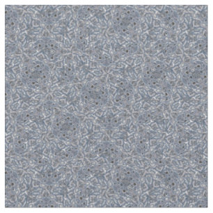 Tissu Style mandala complexe bleu imprimé design motif