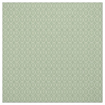 Style vintage Déco Motif Imprimer Sage Green Ecru 