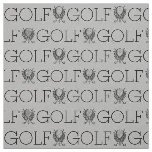 Tissu Stylo noir gris et encre GOLF Ball Tebs Sports
