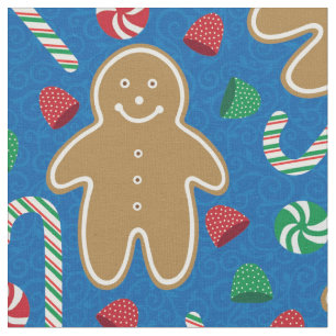 Tissu Sucre de canne de Gumdrops de pain d'épice sur le