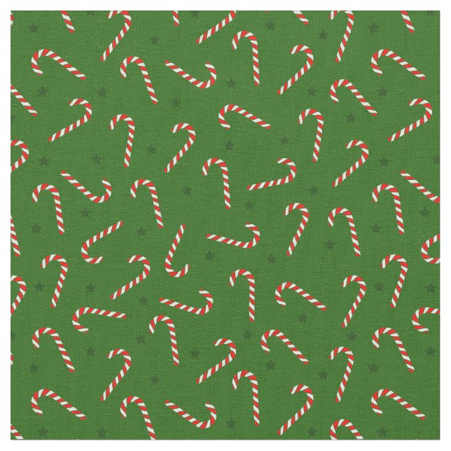 Tissu sucres de canne de noël (Fermer)