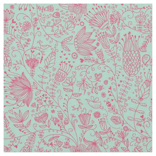 Tissu Summer cute (Fermer)