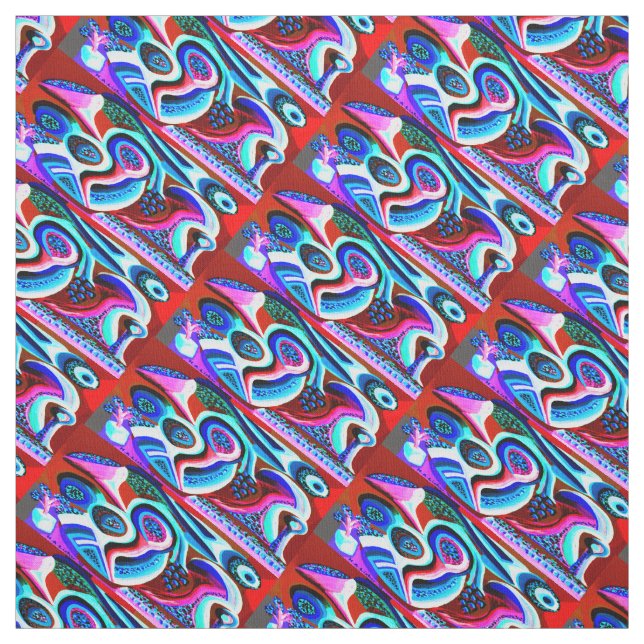 Tissu Summer heat (Échantillon)