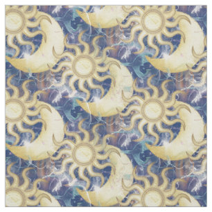 Tissu Sun et lune