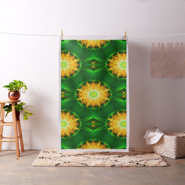 Tissu Sunshine Dahlias.... (In Situ)