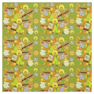 Tissu Super Super 70 Mega Motif