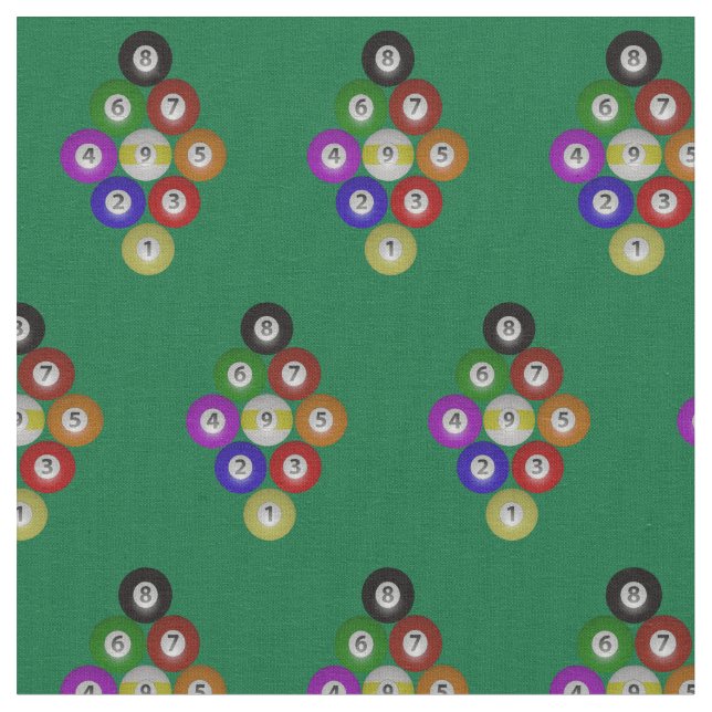 Tissu Support de salle de billard de 9 billards de boule (Fermer)