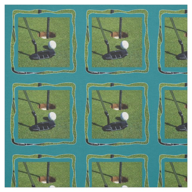 Tissu Sur Par Au Golf, (Échantillon)