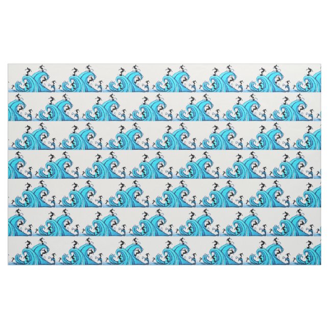 Tissu Surfers Partout Thunder_Cove (Fat Quarter)