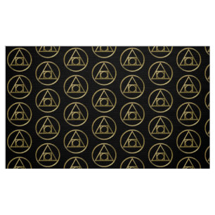 Tissu Symbole alchimique
