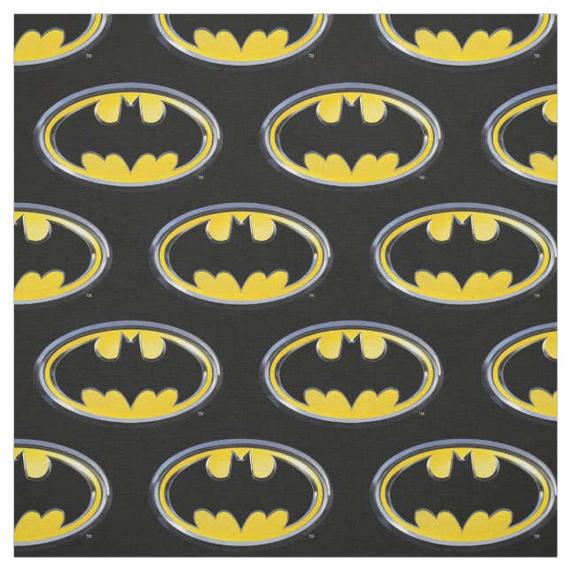 Tissu Symbole Batman | Logo classique (Échantillon)