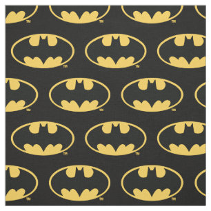 Tissu Symbole Batman   Logo ovale