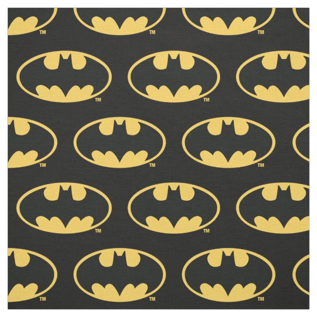 Tissu Symbole Batman | Logo ovale (Échantillon)