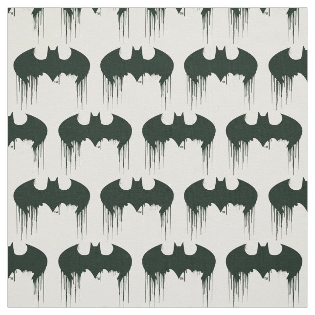 Tissu Symbole Batman | Logo Spraypaint (Échantillon)