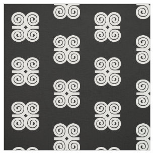 Tissu Symbole blanc de Dwennimmen Strength Humility