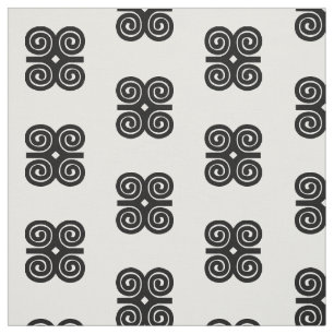 Tissu Symbole d'Adinkra d'humilité de la force de