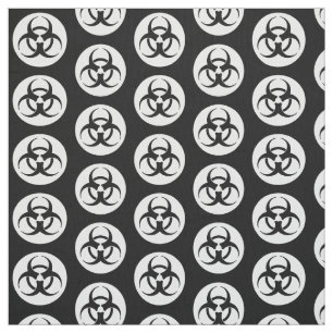Tissu Symbole de Biohazard