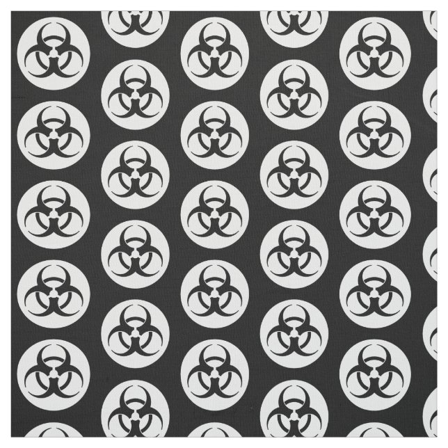 Tissu Symbole de Biohazard (Échantillon)