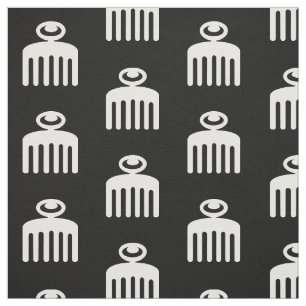 Tissu Symbole de Duafe   Adinkra pour la beauté fémini