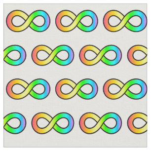 Tissu Symbole de la neurodiversité