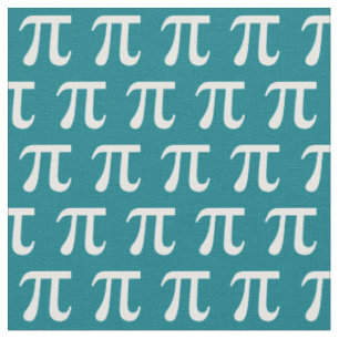 Tissu Symbole de Pi Cute Maître