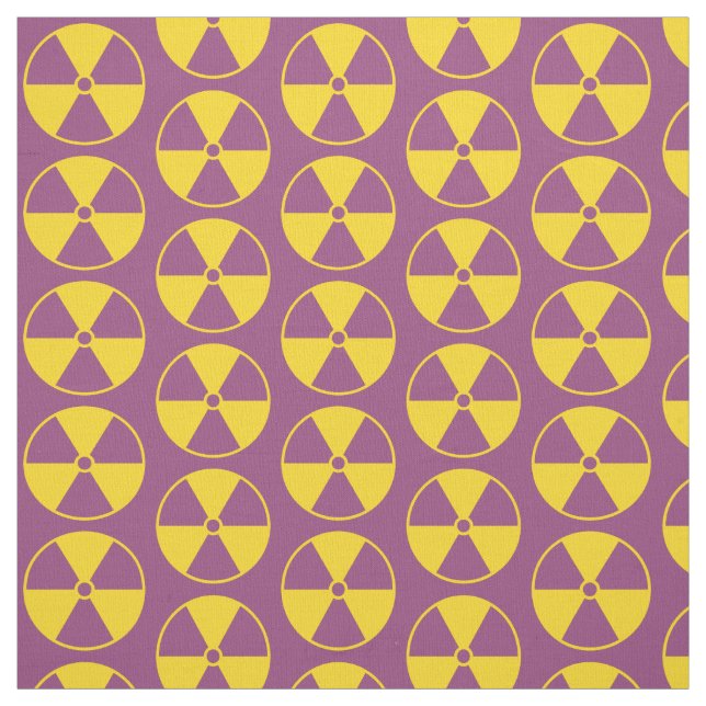 Tissu Symbole de rayonnement (Échantillon)