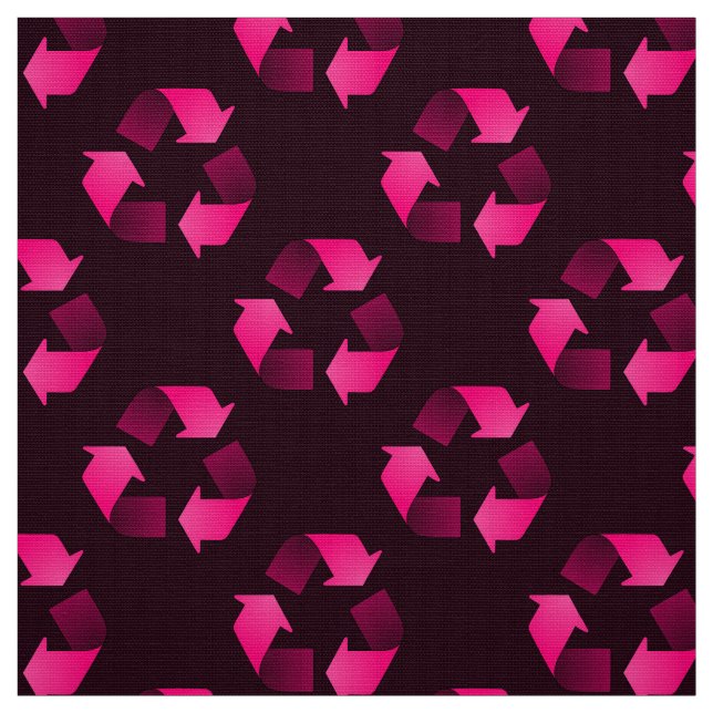 Tissu Symbole de réutilisation rouge (Échantillon)