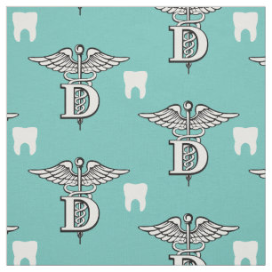 Tissu Symbole et dent de dentiste