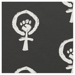 Tissu Symbole féministe