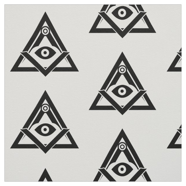 Tissu Symbole franc-maçonnerie (Échantillon)