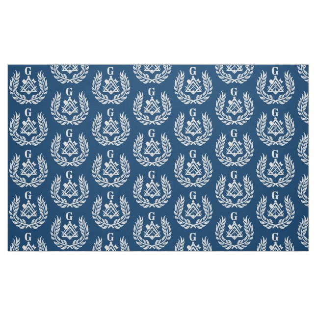 Tissu Symbole franc-maçonnerie (Fat Quarter)