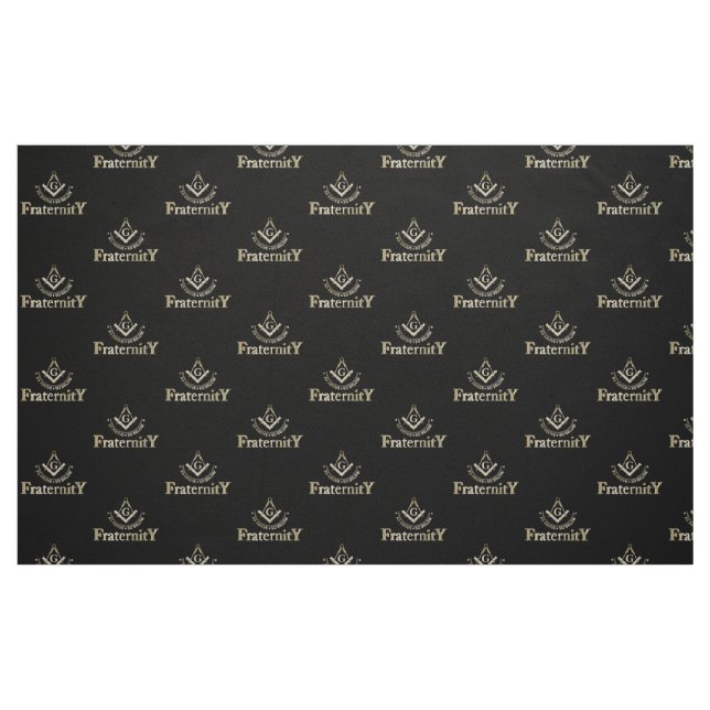 Tissu Symbole franc-maçonnerie (Fat Quarter)