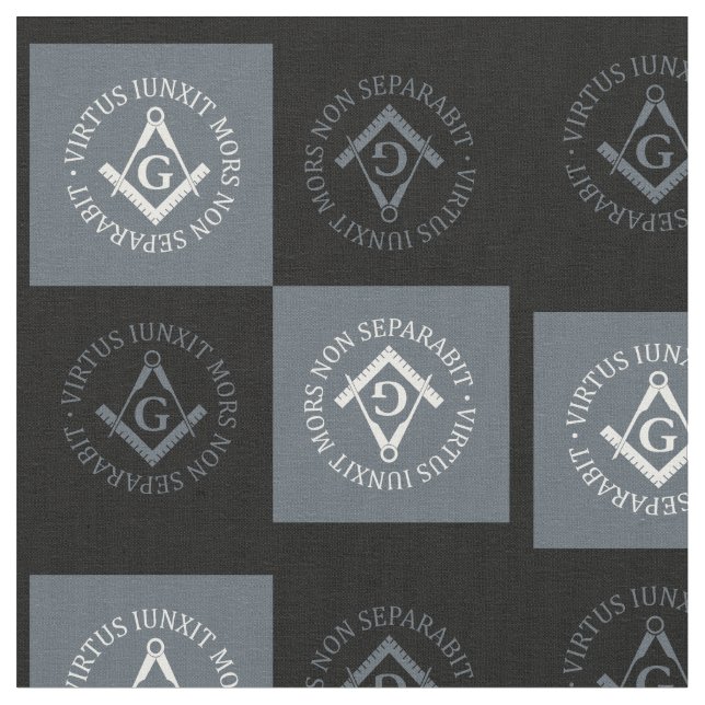 Tissu Symbole franc-maçonnerie (Fermer)
