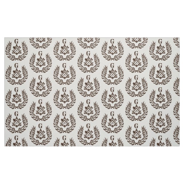 Tissu Symbole franc-maçonnerie (Fat Quarter)