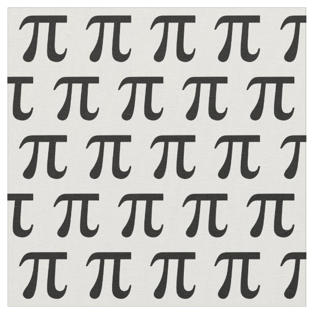 Tissu Symbole Pi Cute Math Enseignant (Fermer)