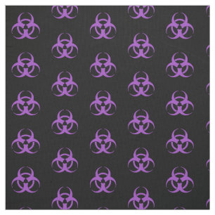 Tissu Symbole pourpre de Biohazard