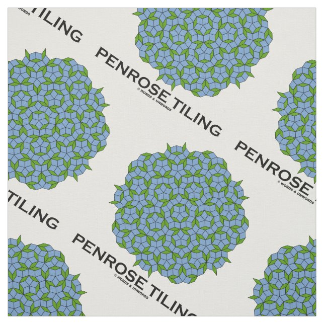 Tissu Symétrie à cinq volets de Pénrose Tiling (Échantillon)