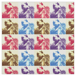 Tissu T-Rex Pop Art