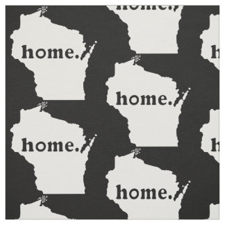 Tissu T-shirt de la maison du Wisconsin