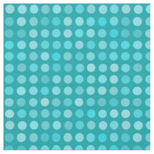 Tissu Taches turquoises