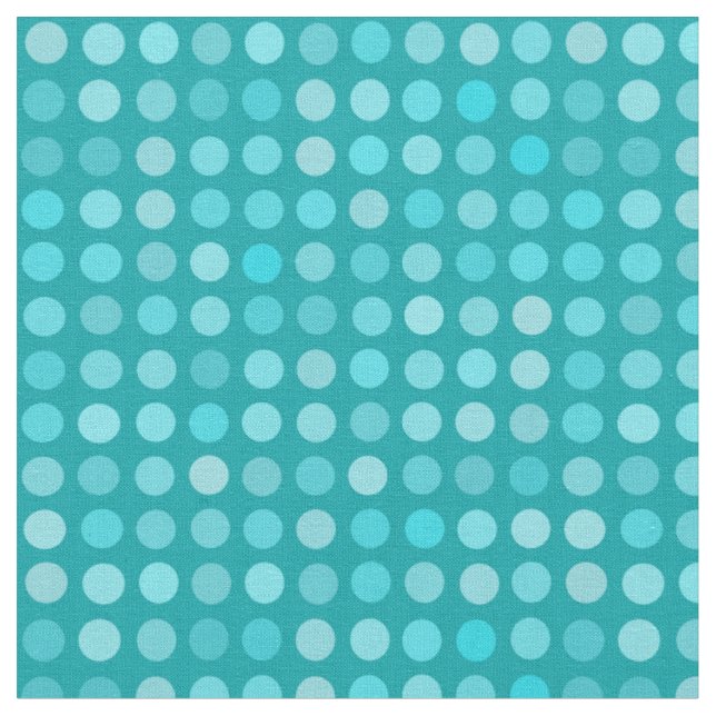 Tissu Taches turquoises (Fermer)