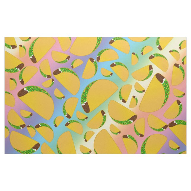 Tissu Tacos d'arc-en-ciel (Yard)