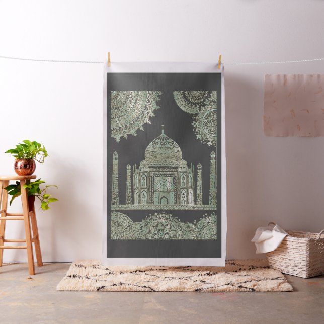 Tissu Taj Mahal - Style bohémien oriental (In Situ)