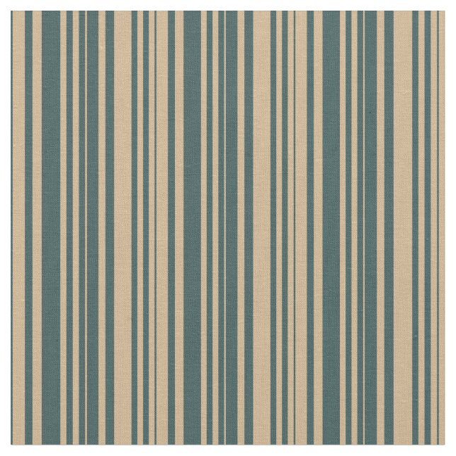 Tissu Tan & Ardoise foncée Gris Gris Motif (Fermer)