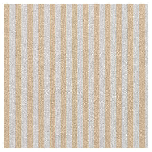 Tissu Tan et gris clair rayures (Fermer)