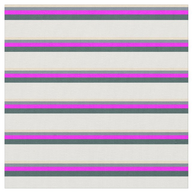 Tissu Tan, gris ardoise, Fuchsia, gris ardoise foncé & b (Fermer)