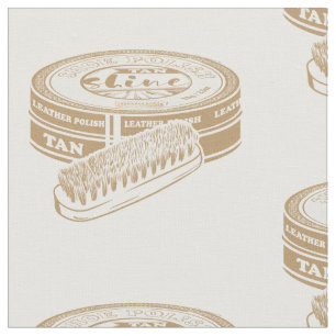 Tissu Tan shoepoly