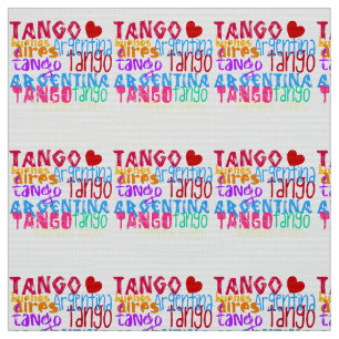 Tissu Tango de l'Argentine