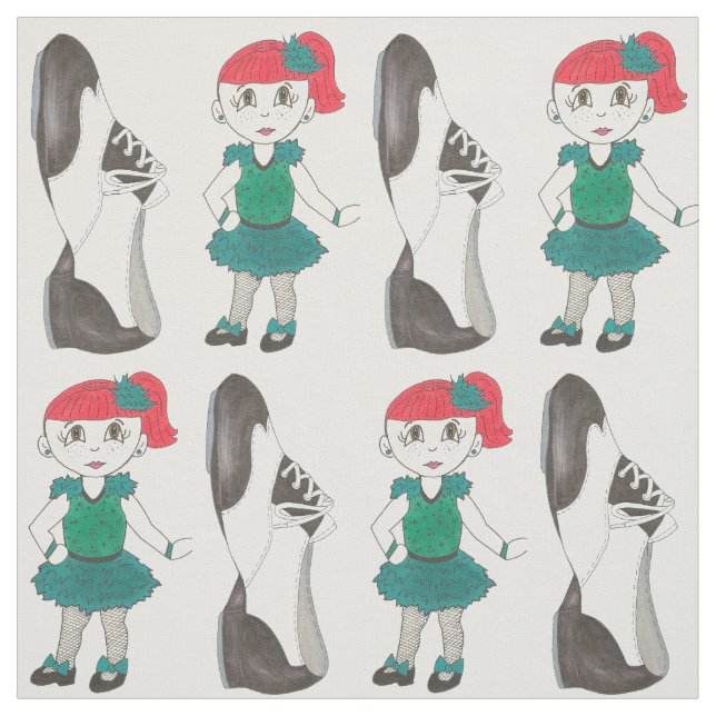 Tissu Tap Dance Classe Danseuse Fille Considérant Tapdan (Échantillon)